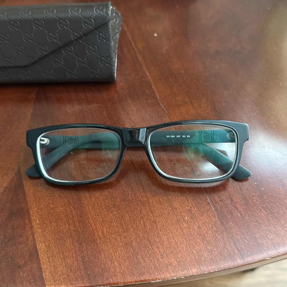 Gucci frames (lens are prescription- so replacement lens necessary)